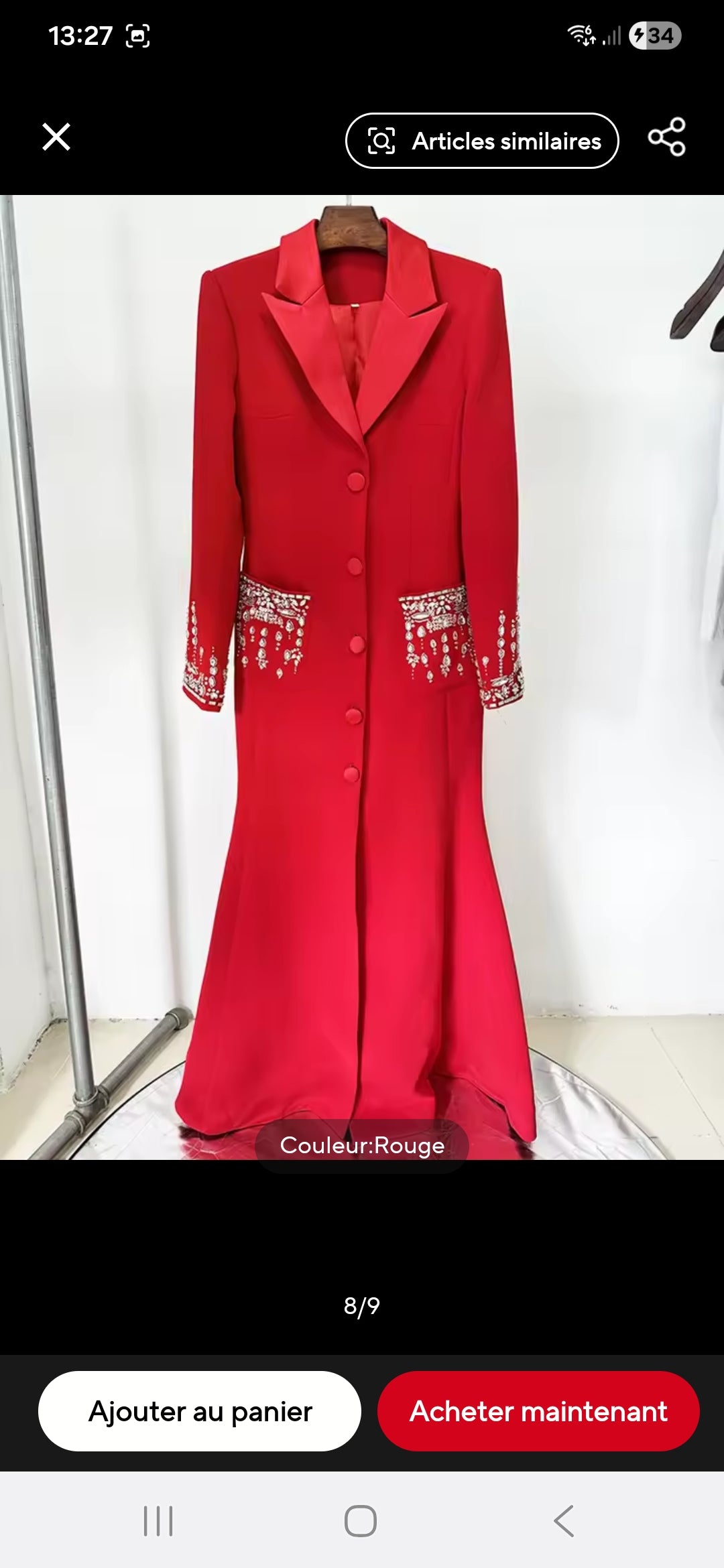 Robe Veste Rabie